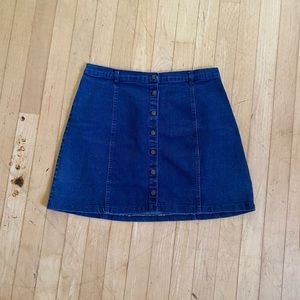 Forever 21 Denim Mini Skirt size L